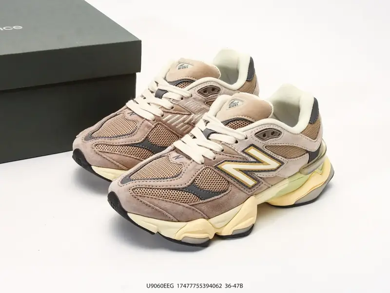 New Balance 9060系列 新百伦 复古休闲运动慢跑鞋 U9060EEG #17477755394062